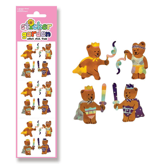 Sticker Garden - Prism Silk Bears