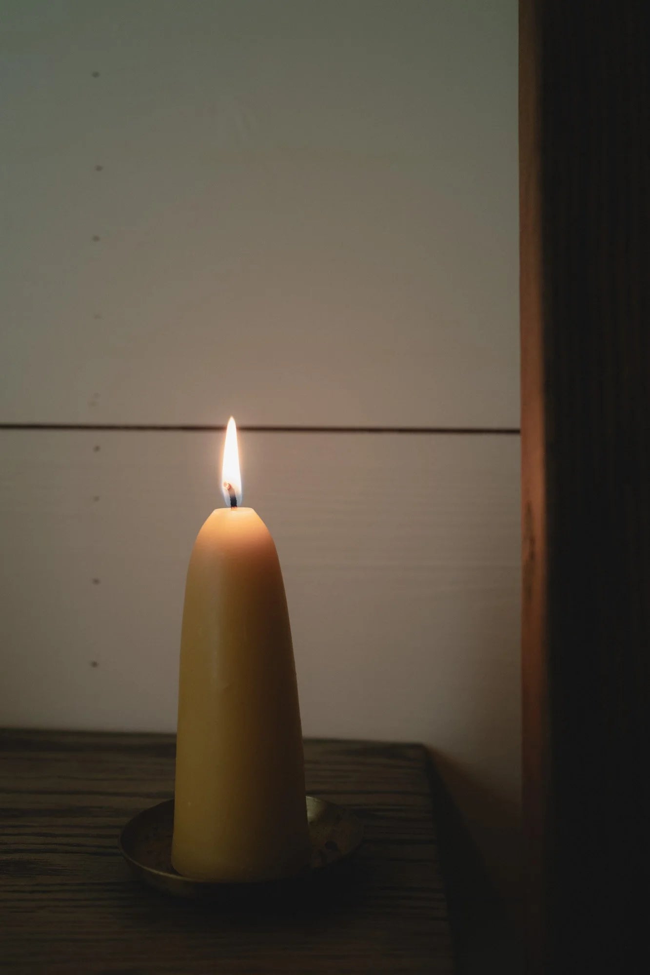 Folklore Candle Co. - HAND-DIPPED BEESWAX Stubbies Taper Pair (5")