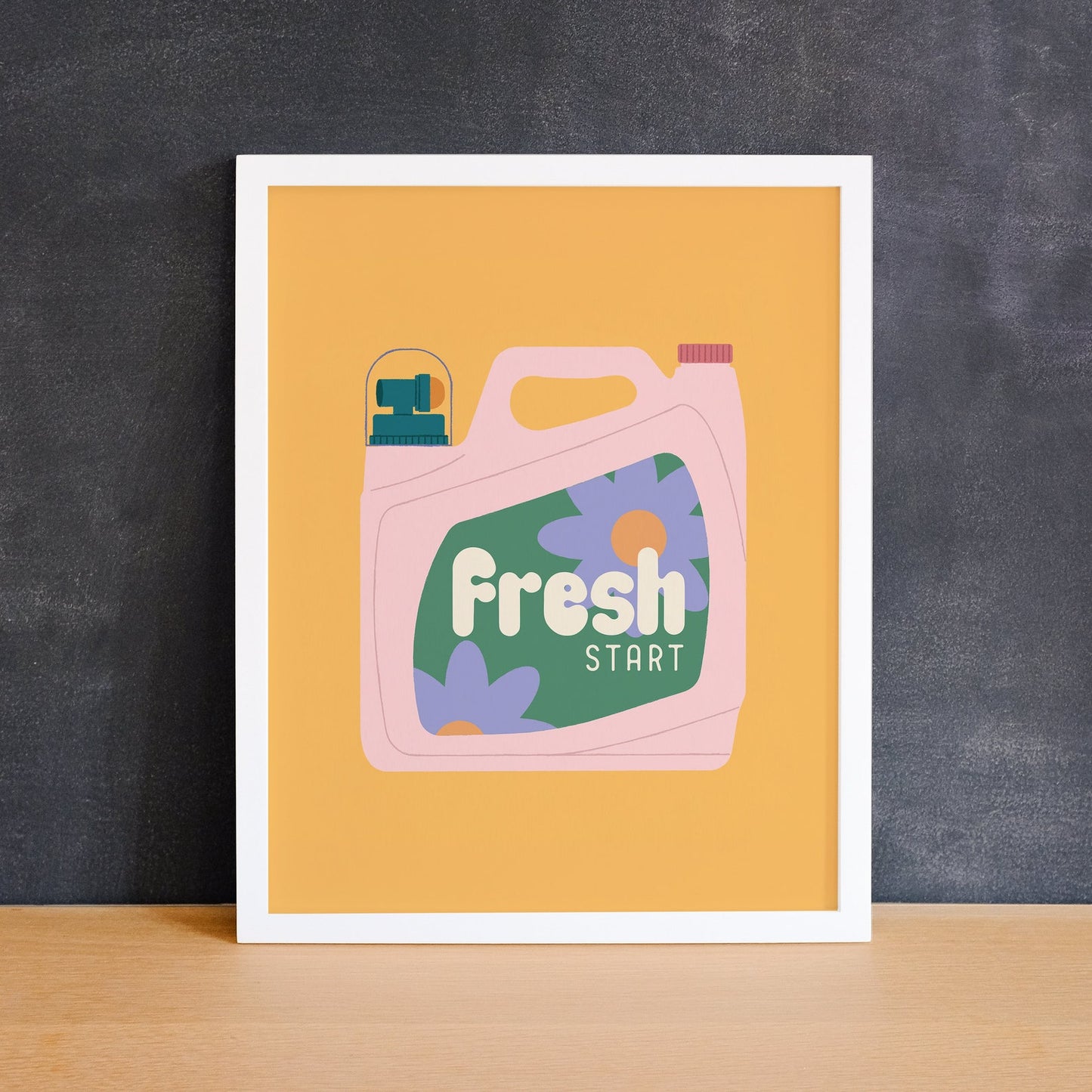 Mad Love Creative Co. - FRESH START Art Print