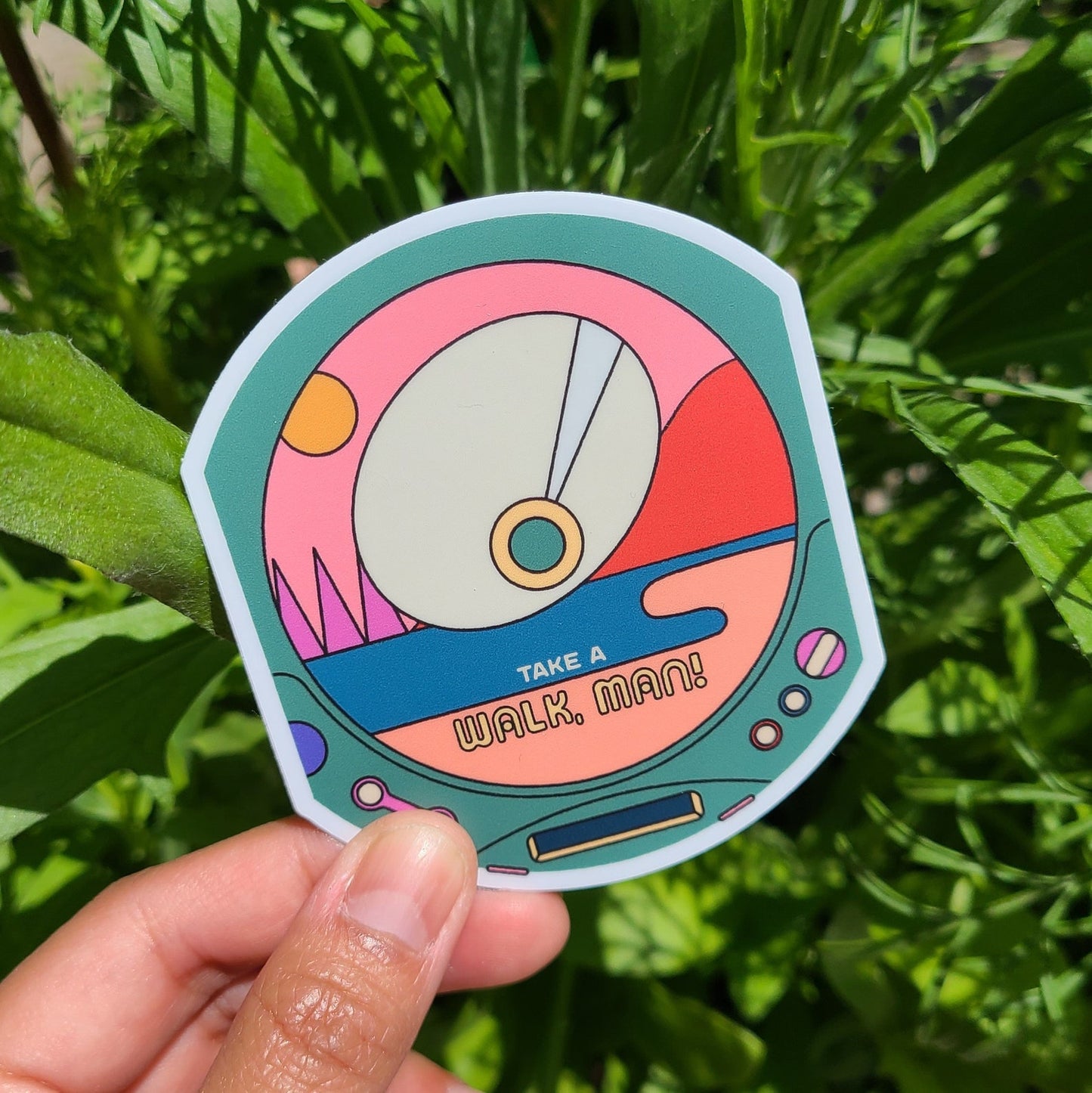 Mad Love Creative Co. - Walk, Man! Sticker