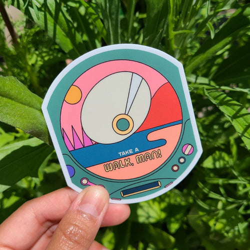 Mad Love Creative Co. - Walk, Man! Sticker