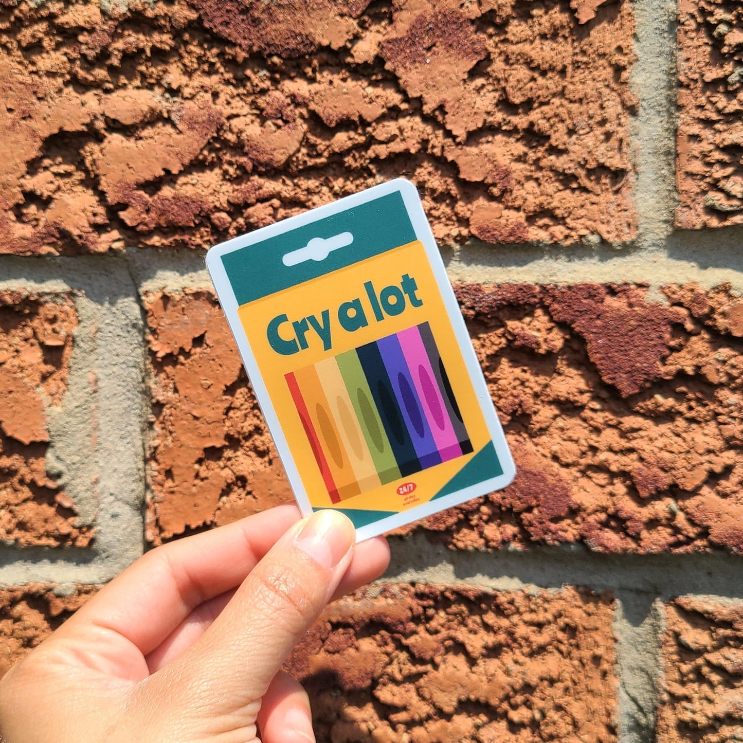 Mad Love Creative Co. - Cry A Lot Sticker