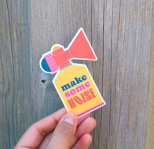 Mad Love Creative Co. - Make Some Noise Sticker