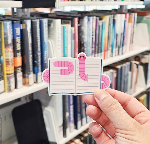 Mad Love Creative Co. - Bookworm Sticker