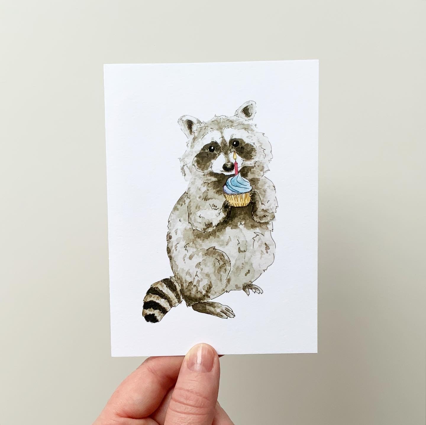 Critter Co. - RACCOON BIRTHDAY Card