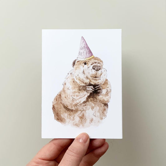 Critter Co. - BIRTHDAY BEAVER Card