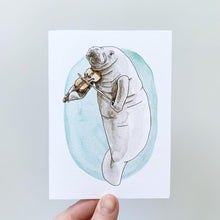 Critter Co. - MUSICAL MANATEE Card