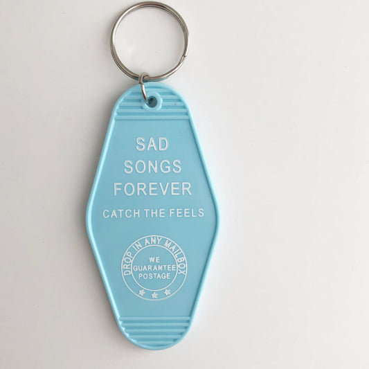 pixel paper hearts - SAD SONGS Keychain
