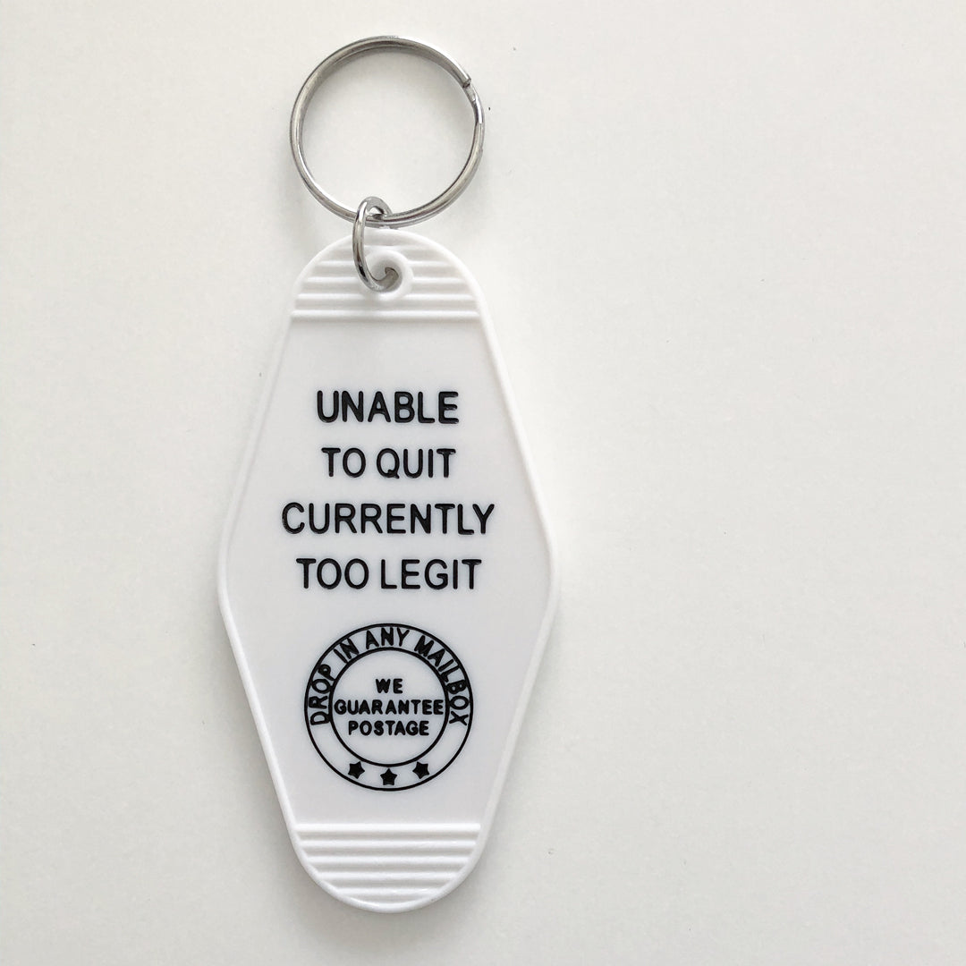 pixel paper hearts - TOO LEGIT Keychain
