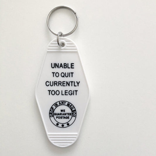 pixel paper hearts - TOO LEGIT Keychain