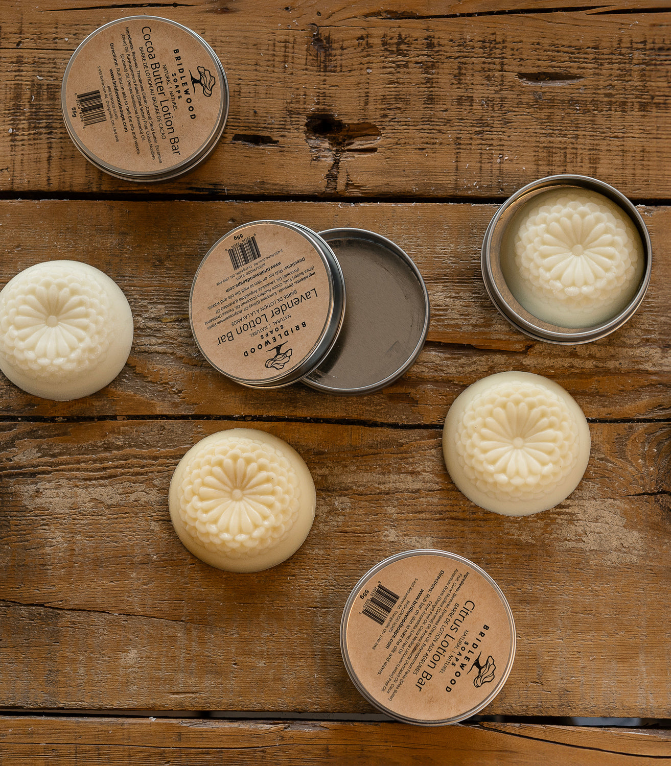 Bridlewood Soaps - CITRUS Lotion Bar