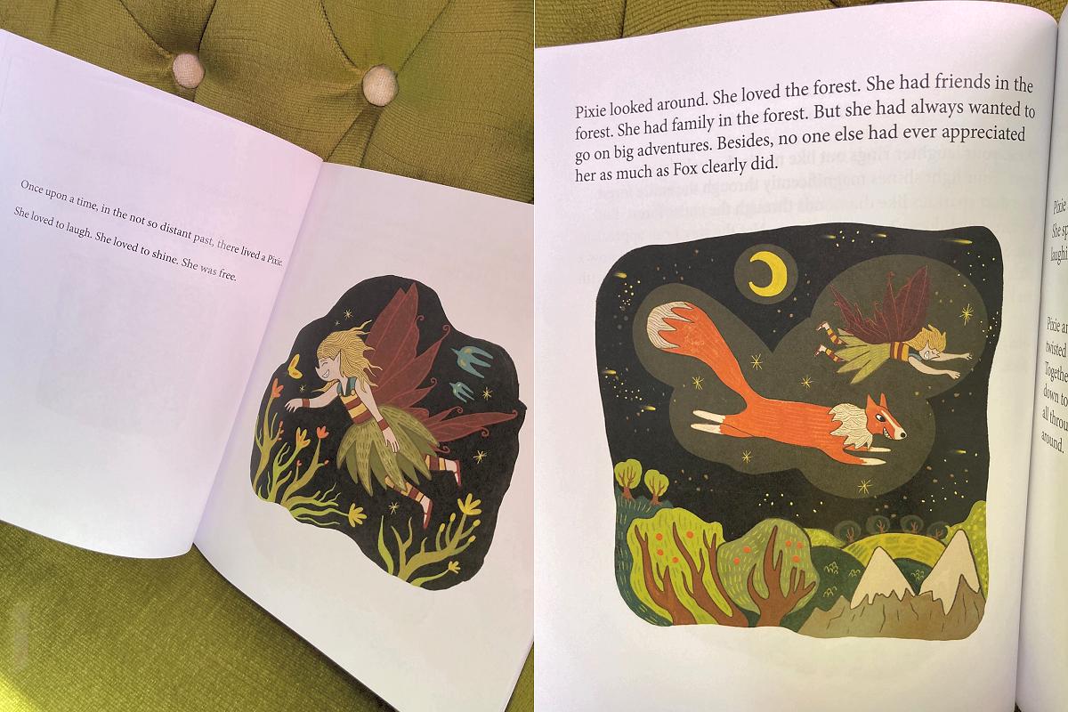 Open Sky Stories - Pixie and the Fox by Erica Richmond (Illustrated by Brooklin Holbrough)