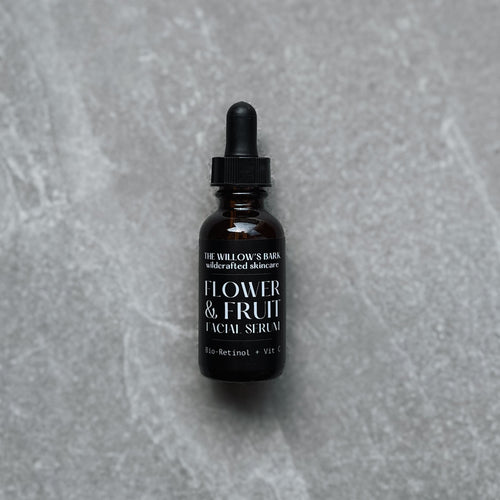 The Willow's Bark - Flower & Fruit Facial Serum | Bio-retinol + Vit. C