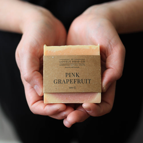The Lovely Soap Co. - PINK GRAPEFRUIT Bar Soap