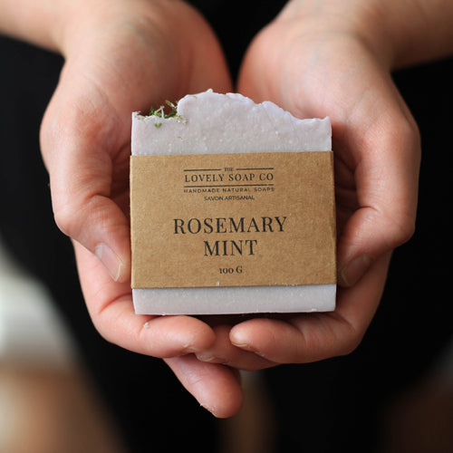 The Lovely Soap Co. - ROSEMARY MINT Bar Soap