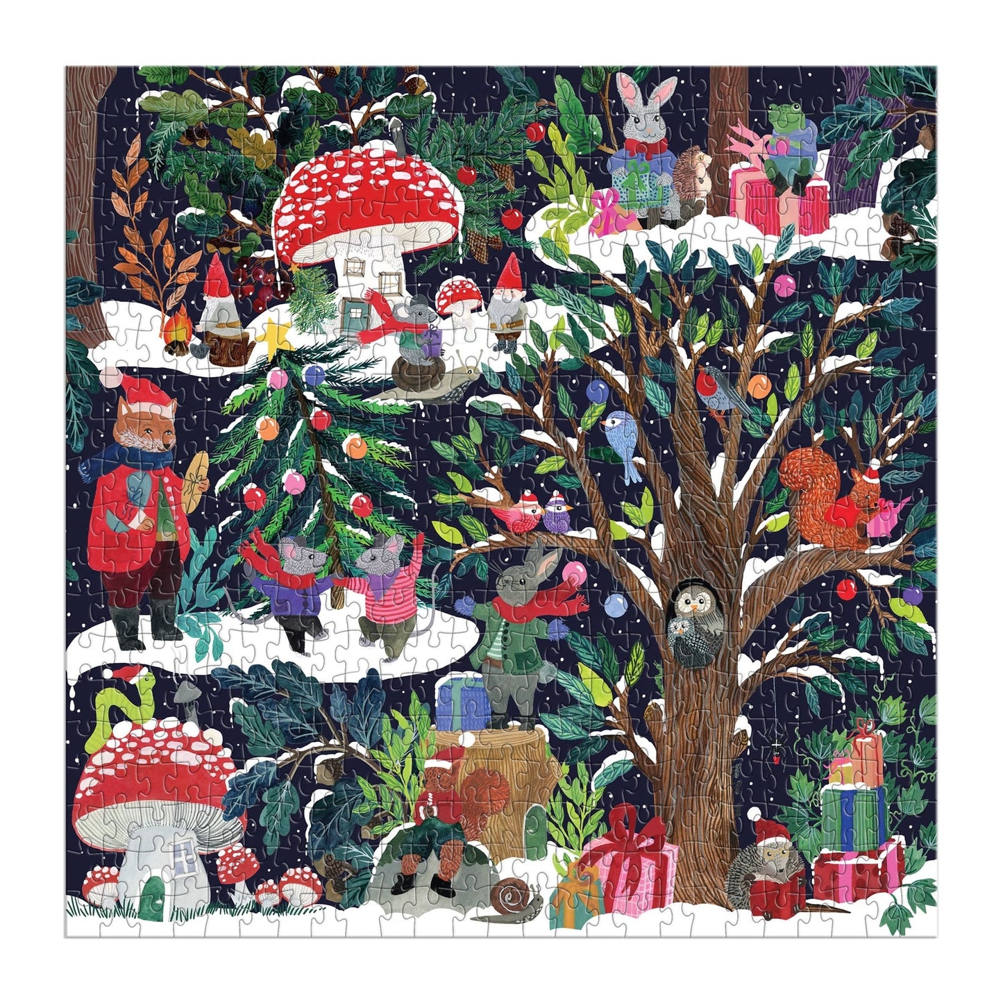 Galison - YULETIDE FOREST Puzzle (500pc)