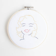 Marilyn Monroe - framed embroidery