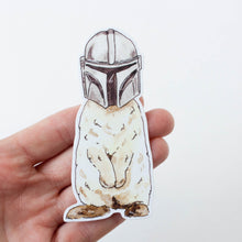 Star Wars inspired. Bunnies Vinyl Stickers by Critter Co.