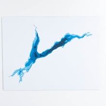 Cardtography Design - Sturgeon Lake Bathymetric Map (9" X 12")