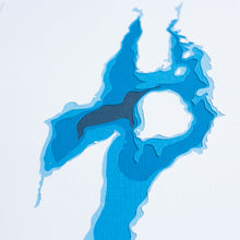 Balsam Lake bathymetric map 8x10"
