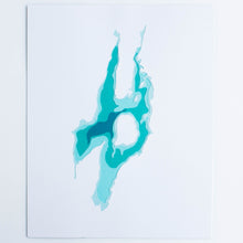 Cardtography Design - Balsam Lake Bathymetric Map (8" X 10")