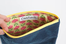 upycled fabric pouch