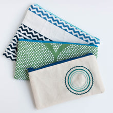 upycled fabric pouch
