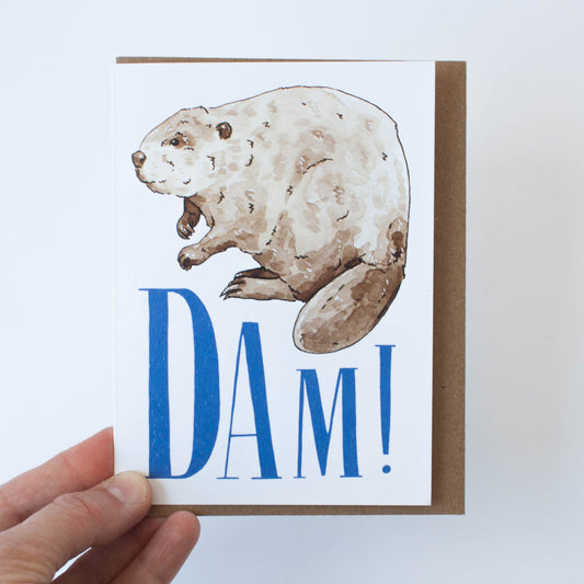 Critter Co. - BEAVER DAM! Card