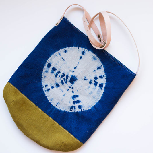 Modelia - Hand Dyed Linen Tote Bag