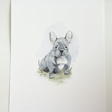 french bulldog puppy print (8x10")