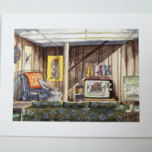 Critter Co. - BASEMENT BUNNY Print (8" X 10")