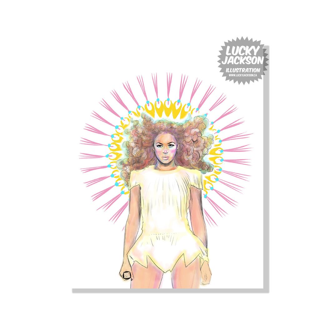 Beyoncé 8x10 print