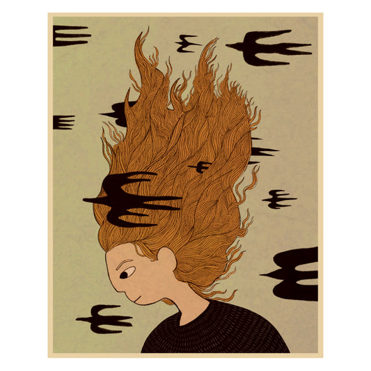 Brooklin Stormie - WEATHER WITCH Art Print (8" X 10")