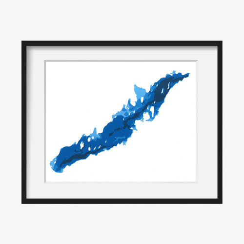 Cardtography Design - Rice Lake Bathymetric Map (9