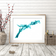 Cardtography Design - Stoney Lake Bathymetric Map (9" X 12")