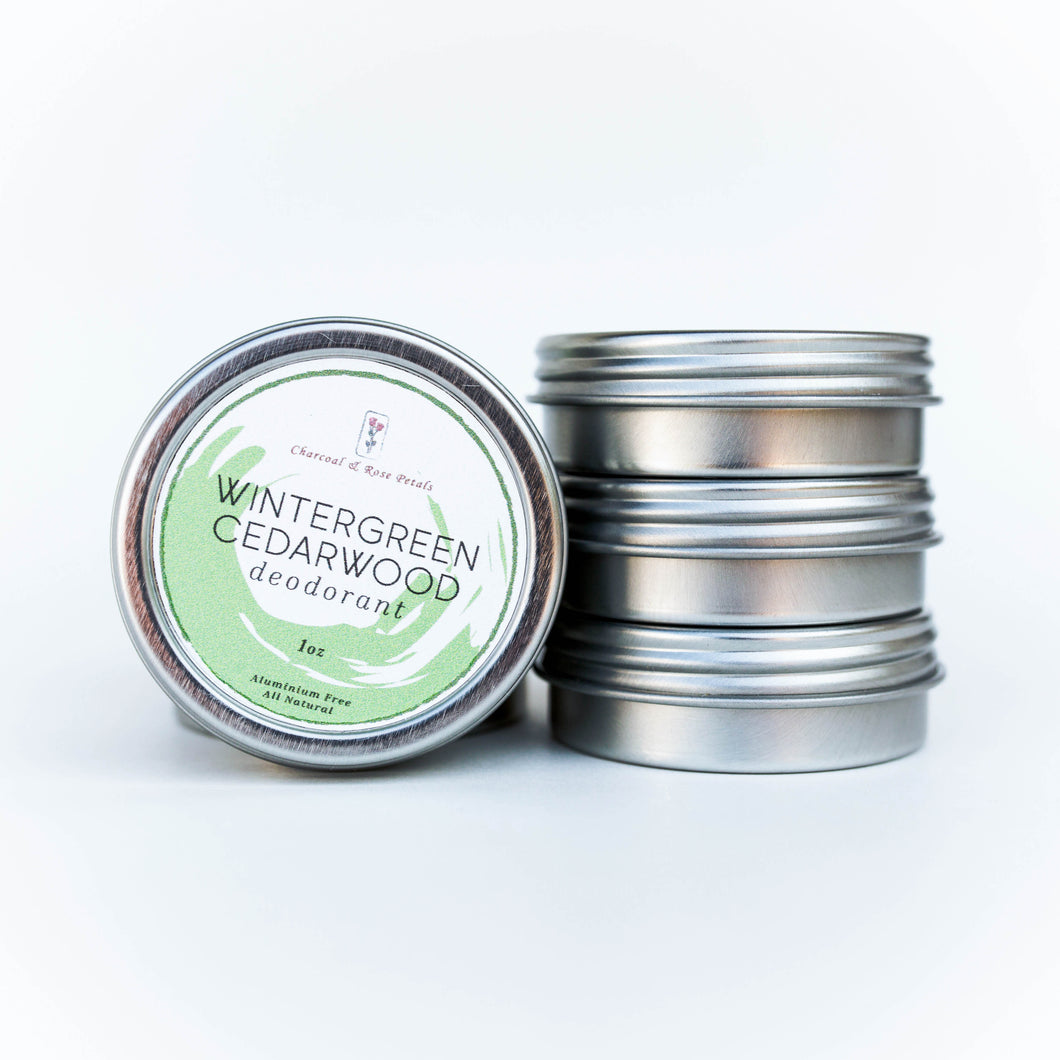 Wintergreen Cedarwood Deodorant