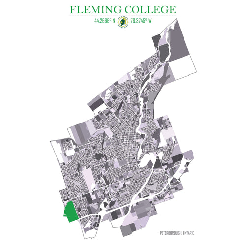 Fleming College & City of Peterborough map 11x17