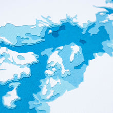 Cardtography Design - Stoney Lake Bathymetric Map (9" X 12")