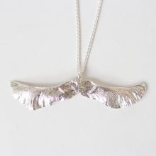 large maple key necklace - wide ruffles