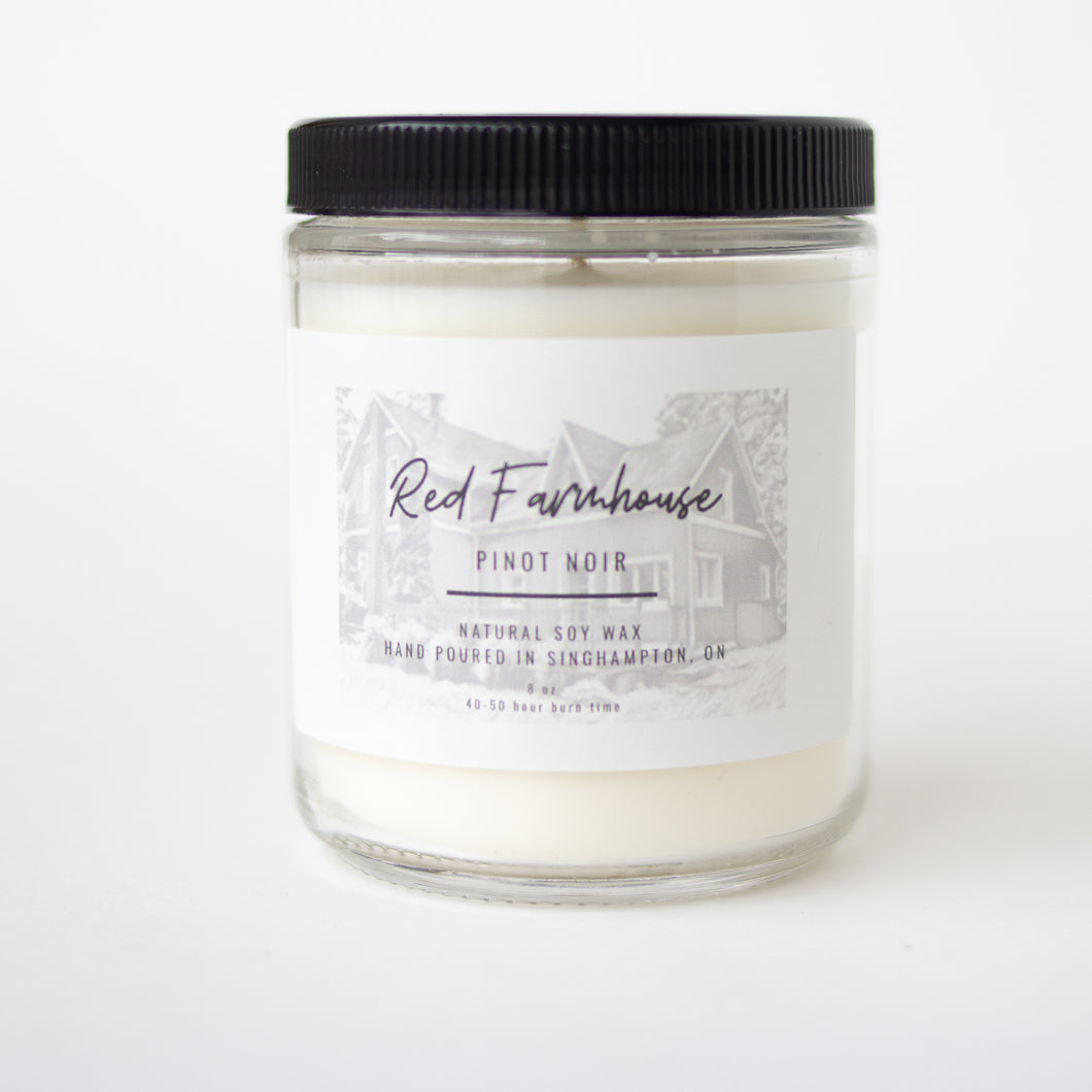 pinot noir soy candle