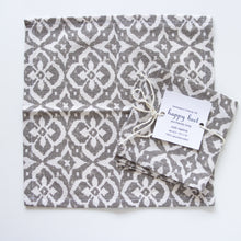 pack of two reusable cotton napkins - more colours