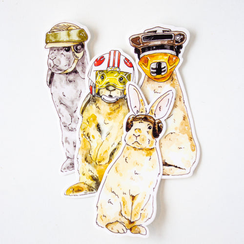 Critter Co. - STAR WARS INSPIRED BUNNY Stickers