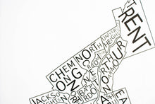 Peterborough neighbourhoods - framed or unframed