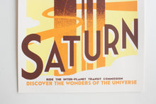 Saturn print 12x16"