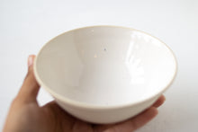 small bowl - white