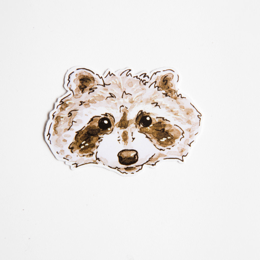 raccoon sticker