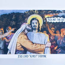 Jesus Loved Almost Everyone - Jesus card