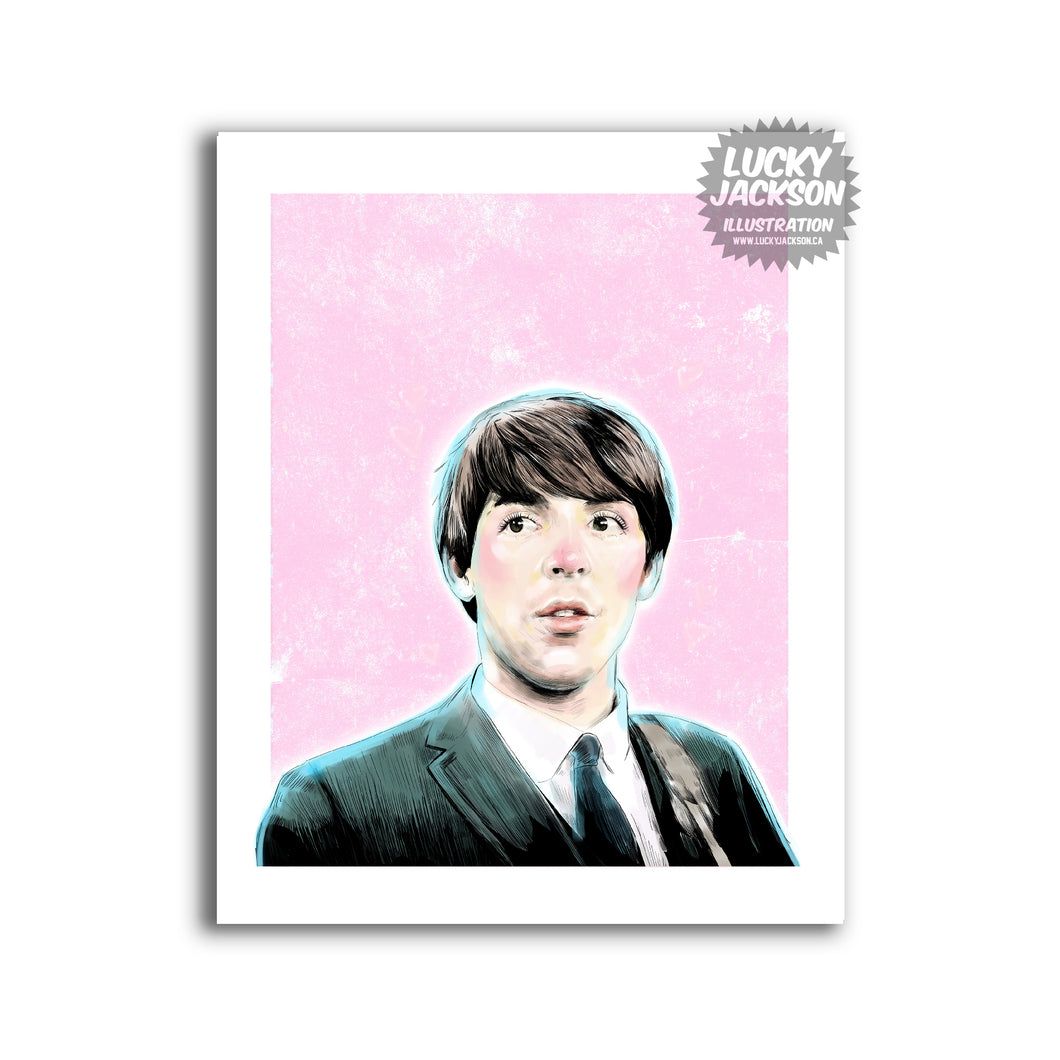 Paul McCartney 8x10 print