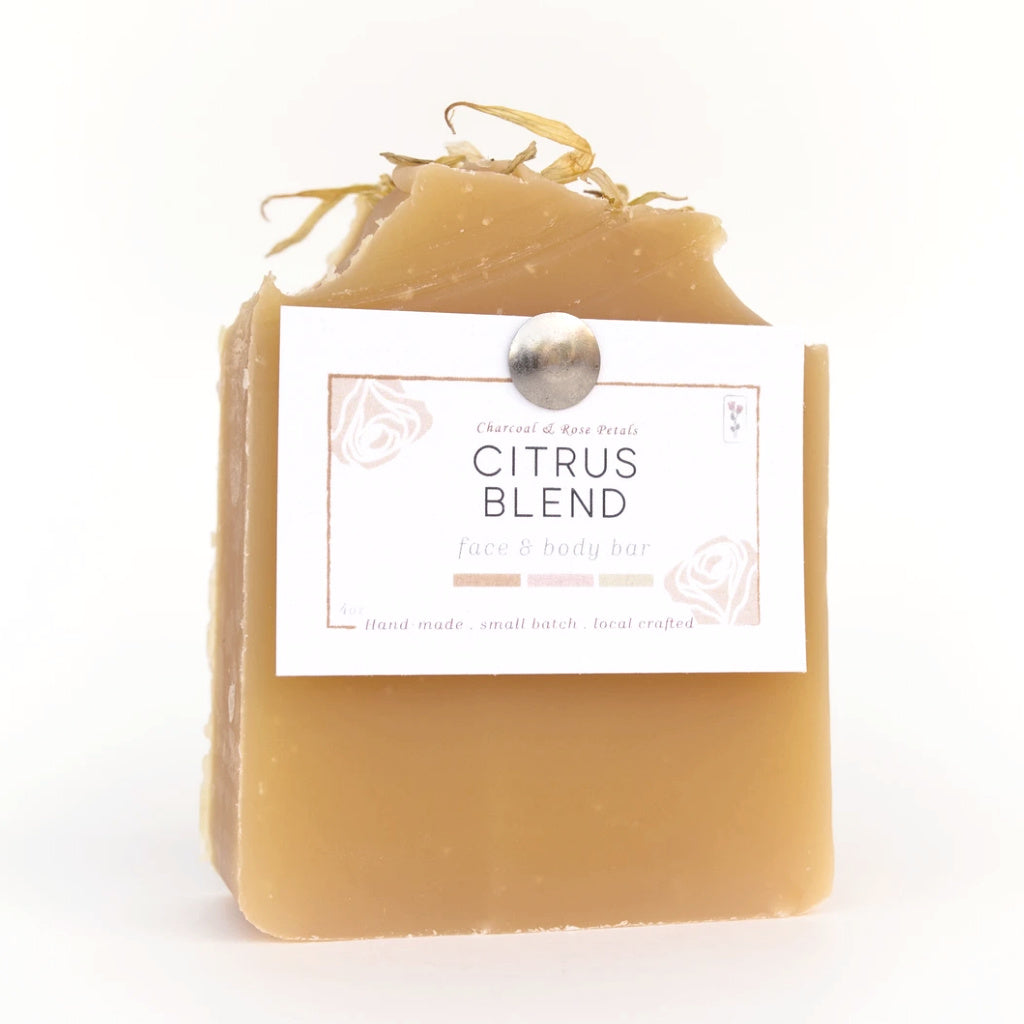 citrus blend face and body bar
