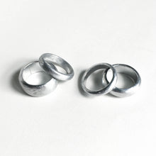 recycled aluminum ring - simple band